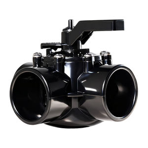 4717 Valve NeverLube à <span class=keywords><strong>3</strong></span> ports de 2 à 2 à 1/2 pouces à joint positif compatible avec Jandy, <span class=keywords><strong>vanne</strong></span> de dérivation à <span class=keywords><strong>3</strong></span> voies adaptée à la <span class=keywords><strong>piscine</strong></span> au sol - Product Image 2