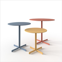 Dessus de table extérieur en aluminium enduit de poudre dessus de table de nid d'abeilles
