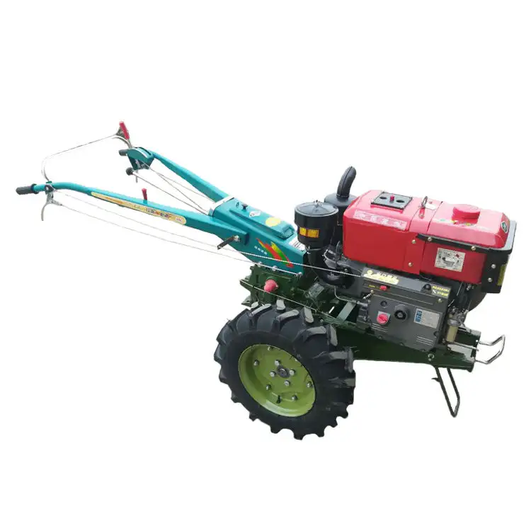 Gehtraktor Schlussverkauf Industrie-Landwirtschaft kleiner Traktor Saatgut Kürbis Weizen Mais-Anbauer 2-Reifen-Traktor Schlussverkauf gute Verwendung