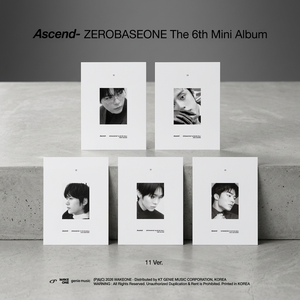 ZEROBASEONE - El Sexto Mini Álbum [Ascend-] Versión 11 Álbum Oficial de Kpop Coreano en CD - Product Image 3