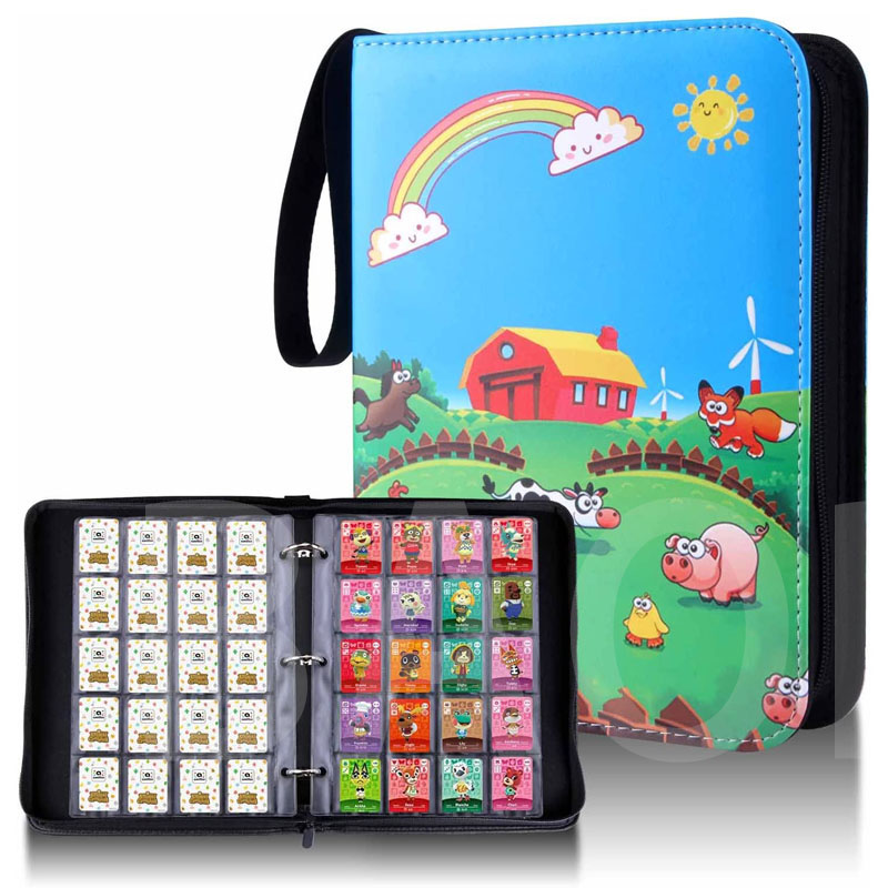 mini amiibo card binder 4-Pocket Card Binder for ECLIPSE Easy Shuffle Protector Sleeves
