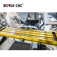 Fraiseuse verticale manuelle X6330 avec corps en fonte Meehanite et touche chromée pour travaux de précision en atelier