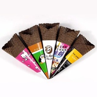 Cornets Croustillants aux Œufs Original Chocolat pour Glace Molle, Ingrédients, Vente en Gros