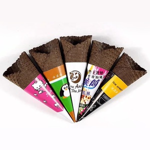 <span class=keywords><strong>Cornets</strong></span> Croustillants aux Œufs Original Chocolat pour <span class=keywords><strong>Glace</strong></span> Molle, Ingrédients, Vente en Gros - Product Image 2