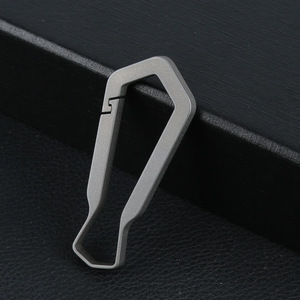 Titan Keychain bền giữ chìa khóa xe ngoài trời Carabiner mùa xuân Snap móc Clip Ba lô khóa - Product Image 4