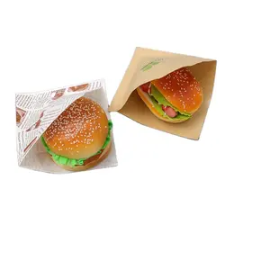 USA E GETTA di CARTA di CERA TASCA di carta del sacchetto di sandwich