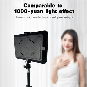 Pannello LED Professionale Dimmerabile 2700K-3500K, Luce Video Portatile in Plastica 10W 12 Pollici, Lampada Piatta per Studio Fotografico, Trucco, <span class=keywords><strong>YouTube</strong></span> - Product Image 3