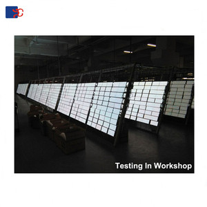 Schermo LED Pubblicitario per Esterni ad Alta Luminosità a Colori su Porta <span class=keywords><strong>in</strong></span> Vetro Centro Commerciale con Pellicola Trasparente - Product Image 6