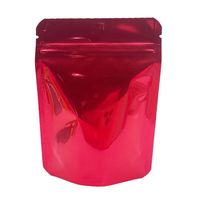 Emballage scellé imprimé personnalisé Pochette debout en mylar en plastique avec fermeture éclair latérale