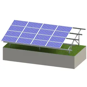 पेशे डिजाइन सौर पैनल झुकाव समायोज्य समर्थन पटरियों ब्रैकेट इनडोर पैन झुकाव माउंट