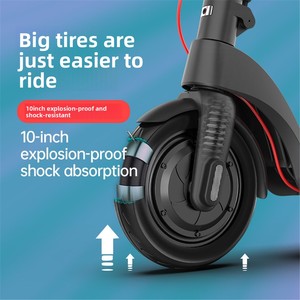 Monopattino Elettrico Pieghevole in Alluminio da 10 Pollici, 350W, 36V, Impermeabile, Motore Potente, per Adulti, Modello X8, Disponibile in Magazzino UE <span class=keywords><strong>e</strong></span> USA - Product Image 3