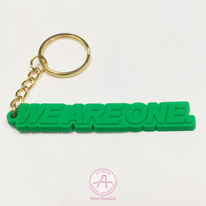 Anime Keychains Good Quality Creative Cartoon Made Keychain Soft 2D 3D logo Rubber Pvc Keychain