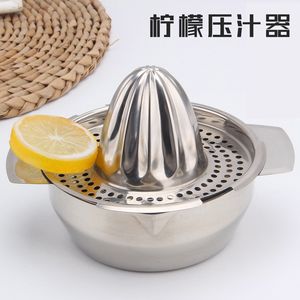 Presse-agrumes manuel en acier inoxydable, presse-citron, presse-fruits domestique 6009 - Product Image 1