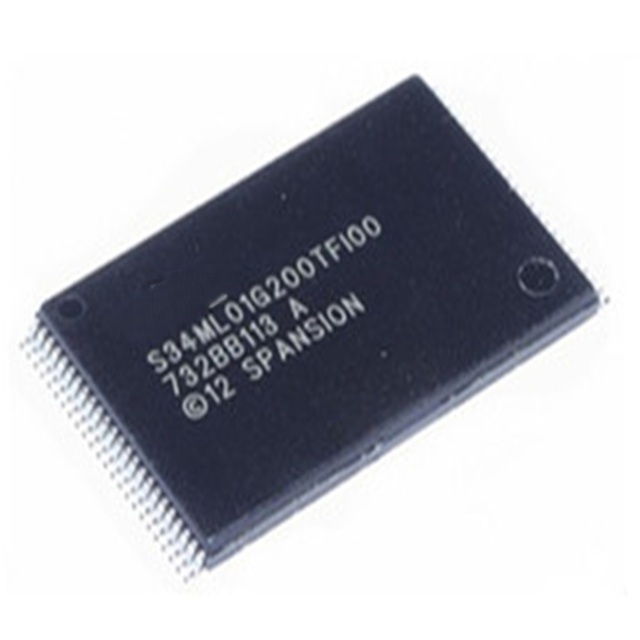 S34ML01G200TFI000 TSOP-48 1Gbit SLC NAND Flash IC for Data Storage Circuit