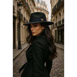 Chapeau Fedora Panama à large bord élégant de haute qualité en blanc, accessoire d'été élégant - Spk1145 - Product Image 5