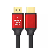 Cable HDMI 2.0 a VGA Chapado en Oro de 24K de Xput Wholesale, Cable de Audio y Video de Alta Velocidad 4K60Hz 3D HD para Pantalla de Proyección HDTV