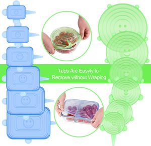 Reusable Expandable Grade Silicone Cover Lid for Keeping Food Fresh - Product Image 2