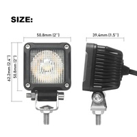 Mini projecteur 6D de 2 pouces, projecteur de travail à Led, Combo de Spot de lumière de travail, tout-terrain 4x4 Led Bar camion voiture Pods Cube moto antibrouillard