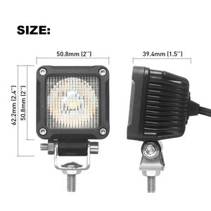 Miniproyector 6D de 2 pulgadas para conducción, luz Led de trabajo, Combo de punto, todoterreno, 4x4, para camión, coche, cápsulas, cubo, motocicleta, Luz antiniebla - Product Image 3