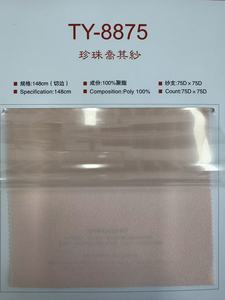 Vải Voan Ngọc Trai mật độ cao 100gsm (chất liệu georgette), cho áo sơ mi, váy và áo cưới - Product Image 3