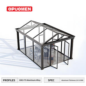 ฉนวนกันความร้อนประหยัดพลังงานแว่นกันแดดกระจกสวนกลางแจ้งที่เป็นที่นิยมใช้ในบ้านหลังเล็กแว่นกันแดดซันไชน์ซันไชน์ซันไชน์ - Product Image 2