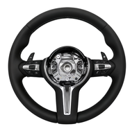 Volant sport en cuir pleine fleur pour BMW F10 Série 5, amélioration des performances, volant avec palettes de changement de vitesse, légère imperfection esthétique