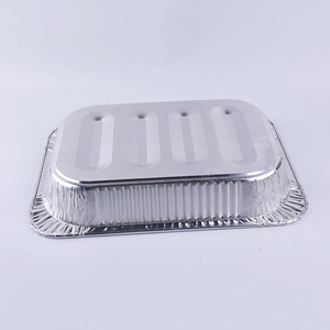 Tấm Nhôm Dùng Một Lần Bbq Grill Pan Kích Thước Đầy Đủ Bàn Nướng Khay Thực Phẩm Takeaway Container - Product Image 4
