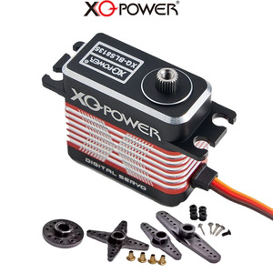 XQ-POWER 35 กก. เซอร์โวแบบไม่มีแปรงถ่าน เกียร์สแตนเลส ตัวเครื่องอะลูมิเนียม CNC สำหรับเครื่องบินบังคับวิทยุ รุ่น UAV - Product Image 3