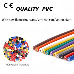 CE ZCN-BV 450/750V 1.5mm 2.5mm <span class=keywords><strong>4mm</strong></span> 6mm 10mm ~ 400mm bakır kablo PVC yalıtımlı alev geciktirici yangına dayanıklı tel - Product Image 3