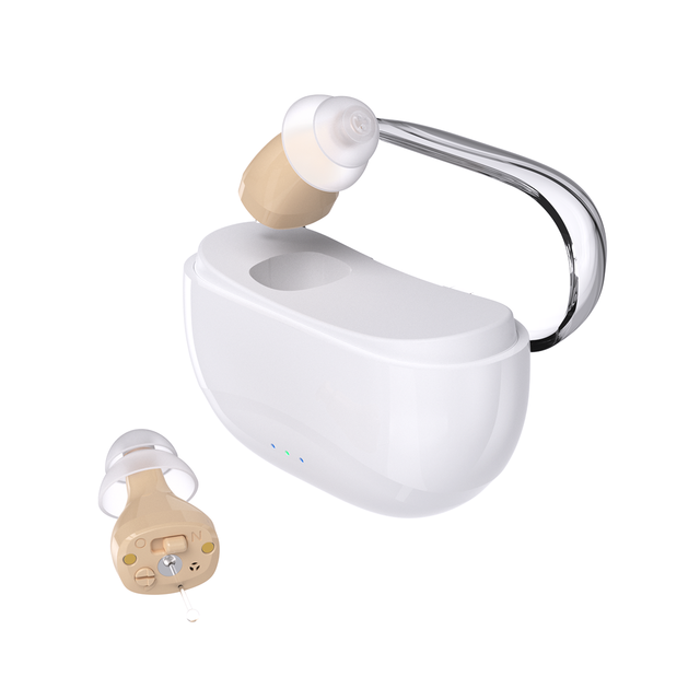 New Arrival CIC Hearing Aid Device for Seniors Rechargeable Wireless Hearing Aid Cheap Amplifier OTC Hearing Aids