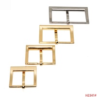 Grosir gesper sabuk serbaguna Anti karat 25mm 30mm 38mm 50mm gesper Pin mewah kustom gesper sabuk logam untuk tas garmen