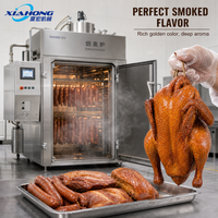 Nouvelle Fourneuse à Fumage Industrielle Robuste 1000 kg en Acier Inoxydable 304 de Qualité Alimentaire avec Contrôle PLC pour Usine de Saucisses, Jambon et Bacon – Solution Clé en Main