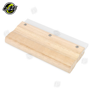Spatule <span class=keywords><strong>de</strong></span> sérigraphie CLEZE 90 duromètres en <span class=keywords><strong>laine</strong></span> et caoutchouc, confortable et flexible, pour covering automobile, 21x14cm, outils <span class=keywords><strong>de</strong></span> manipulation d'encre - Product Image 1