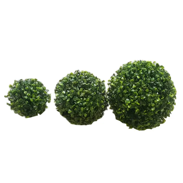 Mini boule de gazon décoratif, plante artificielle pour décoration de jardin, mariage, maison, vente en gros