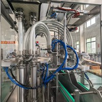 Machine de remplissage automatique de bouteilles de sauce piquante, ligne d'embouteillage de sauce soja, remplisseuse de liquides visqueux pour pâte de piment et confiture