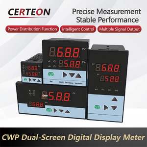 Умный цифровой RS485 измеритель с двойным дисплеем выход 4–20 мА и тревога уровня давления - Product Image 2