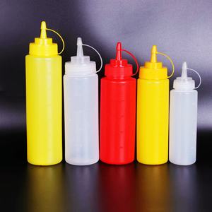 Bouteille de sauce tomate à presser, Bouteille de vinaigrette, Bouteille graduée pour <span class=keywords><strong>épices</strong></span>, Outils de pâtisserie - Product Image 5