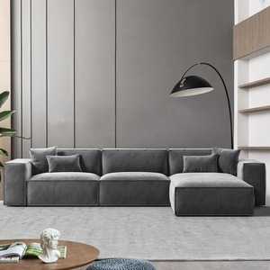 Set di mobili di <span class=keywords><strong>lusso</strong></span> <span class=keywords><strong>soggiorno</strong></span> divano tavolino intelligente centro tavolo e <span class=keywords><strong>tende</strong></span> per la decorazione della stanza - Product Image 4