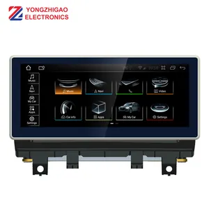 Kit multimídia automotivo com android 11, 8.8 '', 8 core, rádio, estéreo, navegação, wi-fi, dvd player, acessórios a3, 8v e android, para audi