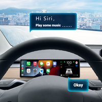 Pantalla HUD de 8.8 Pulgadas para Automóvil, para Tesla Model Y/3, Accesorios de Tablero con Pantalla Táctil Linux y Bluetooth