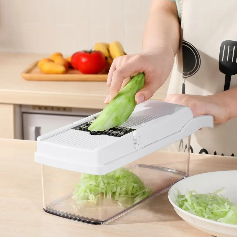 Kitchen Tools Manufacturers Multi-purpose Household Vegetable Cutter Fruit And Vegetable Shredding Dicing Machine Creative Kitchen Tools