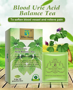 C32 производитель 100% натуральный травяной чай для здоровья, чтобы смягчить кровеносные сосуды и облегчить боль в крови мочевой кислоты баланс чай - Product Image 3