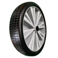 STONE Nouvelle roue anti-crevaison de 14 pouces 4.00-8 en mousse PU pleine pour brouette gonflable de restaurant avec garantie de 6 mois