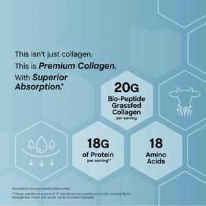 Collagen Bio-Peptides <b>Protein</b> Powder 20 oz Grassfed 20G Per Serving Unflavored High-<b>Protein</b> Dietary Supplement - Product Image 2