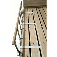 Barre d'appui latérale pour lit en forme de U anti-chute pour personnes âgées, poignée d'assistance pour lit de personne âgée, barre d'aide pour lit pour hôpital et soins à domicile