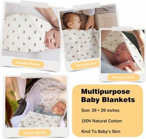 Wholesale Neutral Baby Shower Gift Basket Wooden Gift Box Set <b>Clothes</b> Baby Shower Decorations <b>Boxes</b> Luxury Baby Gift Set Newborn - Product Image 5