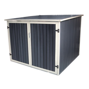 Vente en gros d'usine, abri métallique extérieur pratique 6x6 pour le rangement de <span class=keywords><strong>4</strong></span> vélos - Product Image 2