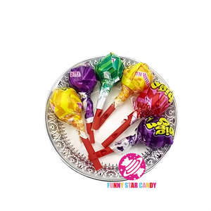 OEM Bottle Package Bulk <strong>Whistle</strong> <strong>Hard</strong> <strong>Candy</strong> Pop Toy Sweet <strong>Fruit</strong> Flavor Ball Shape Mini Bubble Gum <strong>Lollipop</strong> - Product Image 5