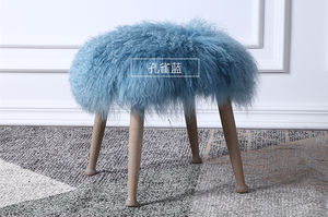 Coussin en peau de mouton tibétaine, vêtement à longueur de fourrure naturelle, imperméable et Durable - Product Image 6