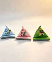 Support de téléphone en microfibre ultra-douce, support de bureau en forme de Zongzi pour nettoyage d'écran, personnalisable en petites séries